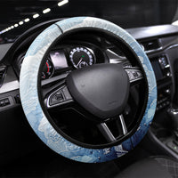 San Marino Foundation Day Steering Wheel Cover Mount Titano Fortress Fox Falcon And Cyclamen