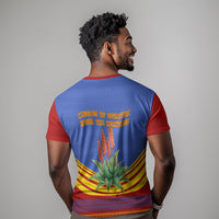 Eswatini Independence Day T shirt Sable Antelope - Aloe Succulent - Flag Shield