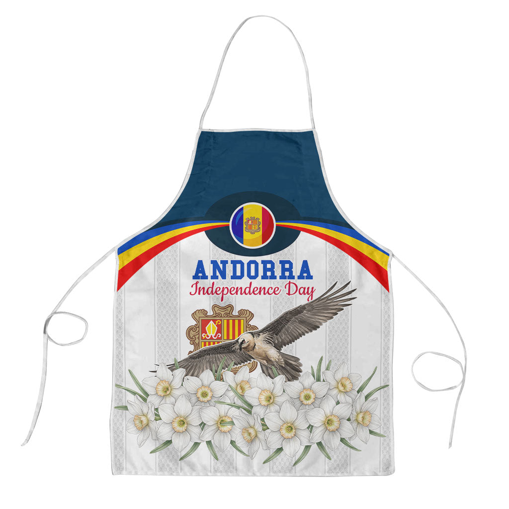 Andorra Independence Day Apron Freedom Grandella Narcissus Falcon Map Flag