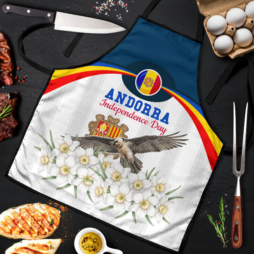 Andorra Independence Day Apron Freedom Grandella Narcissus Falcon Map Flag