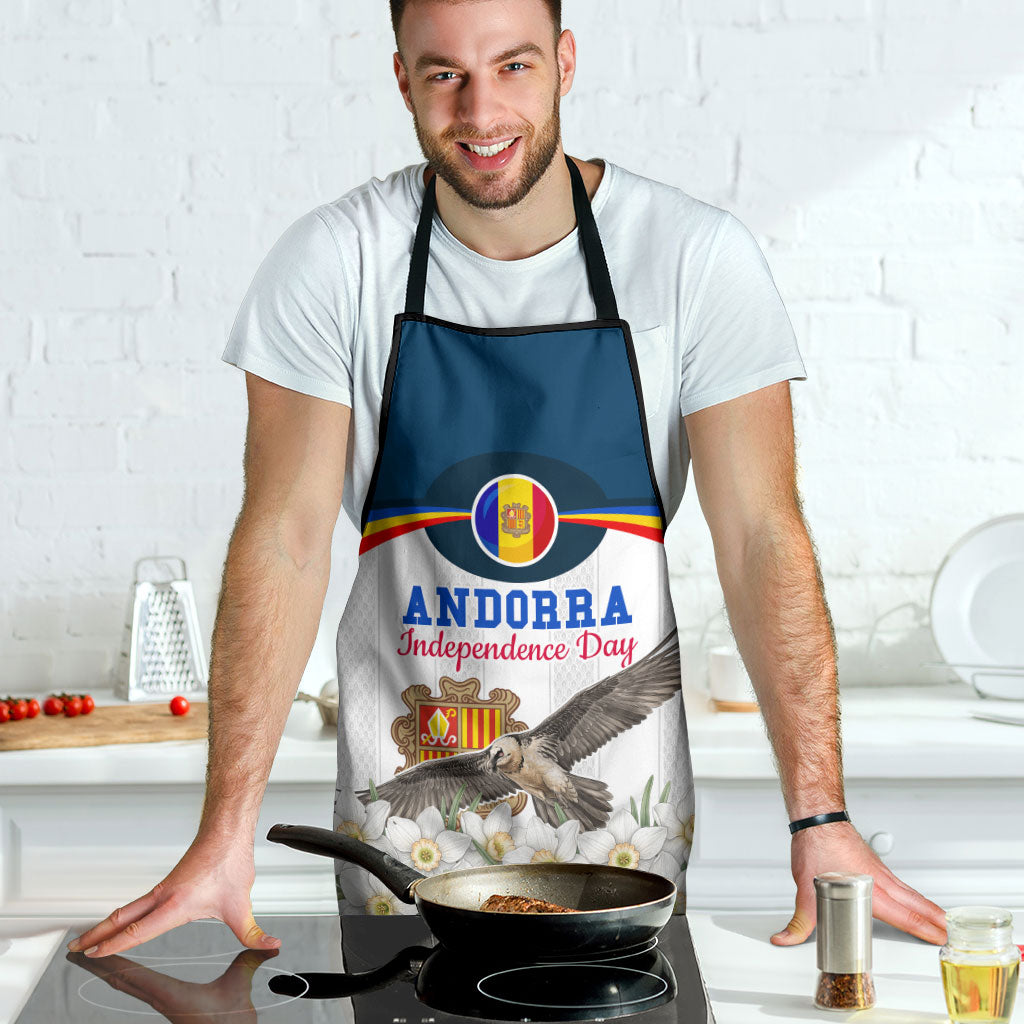 Andorra Independence Day Apron Freedom Grandella Narcissus Falcon Map Flag
