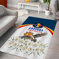 Andorra Independence Day Area Rug Freedom Grandella Narcissus Falcon Map Flag
