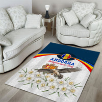 Andorra Independence Day Area Rug Freedom Grandella Narcissus Falcon Map Flag