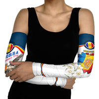 Andorra Independence Day Arm Sleeves Freedom Grandella Narcissus Falcon Map Flag
