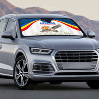 Andorra Independence Day Auto Sun Shade Freedom Grandella Narcissus Falcon Map Flag