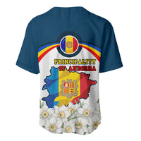 Andorra Independence Day Baseball Jersey Freedom Grandella Narcissus Falcon Map Flag