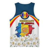Andorra Independence Day Basketball Jersey Freedom Grandella Narcissus Falcon Map Flag
