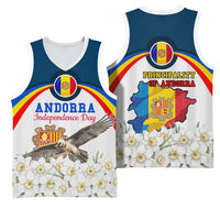 Andorra Independence Day Basketball Jersey Freedom Grandella Narcissus Falcon Map Flag
