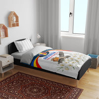 Andorra Independence Day Bedding Set Freedom Grandella Narcissus Falcon Map Flag