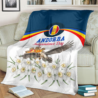 Andorra Independence Day Blanket Freedom Grandella Narcissus Falcon Map Flag
