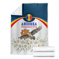 Andorra Independence Day Blanket Freedom Grandella Narcissus Falcon Map Flag