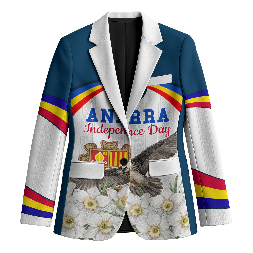 Andorra Independence Day Blazer Freedom Grandella Narcissus Falcon Map Flag