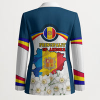 Andorra Independence Day Blazer Freedom Grandella Narcissus Falcon Map Flag