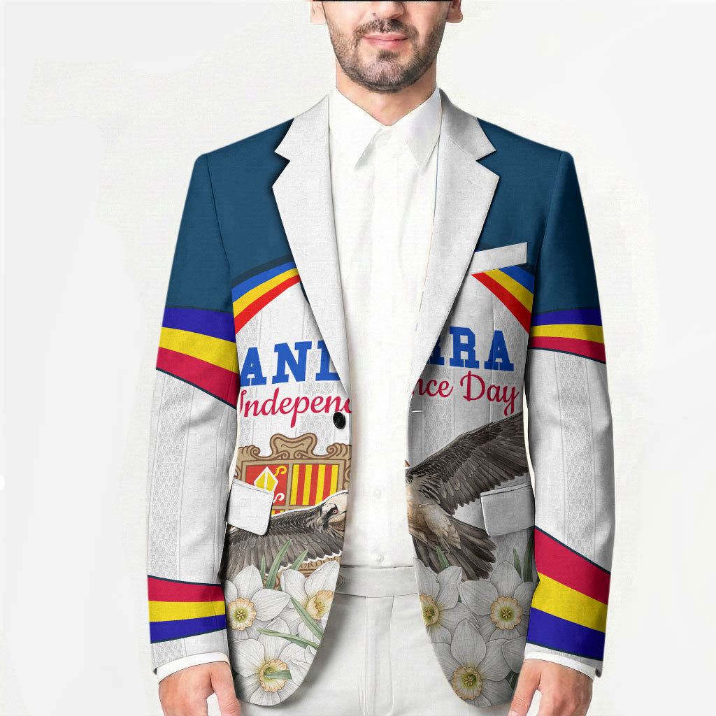 Andorra Independence Day Blazer Freedom Grandella Narcissus Falcon Map Flag
