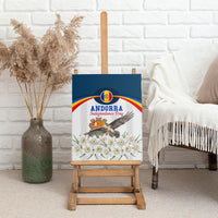 Andorra Independence Day Canvas Wall Art Freedom Grandella Narcissus Falcon Map Flag