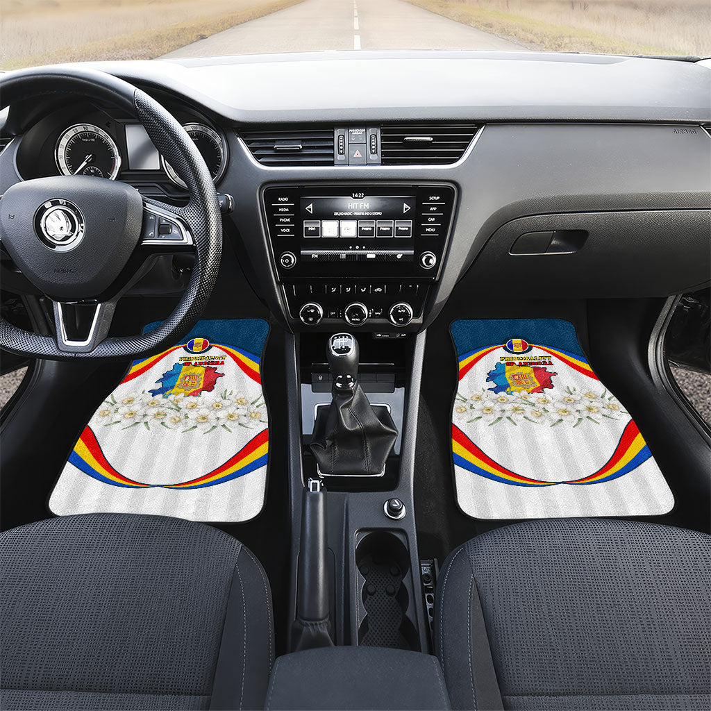 Andorra Independence Day Car Mats Freedom Grandella Narcissus Falcon Map Flag