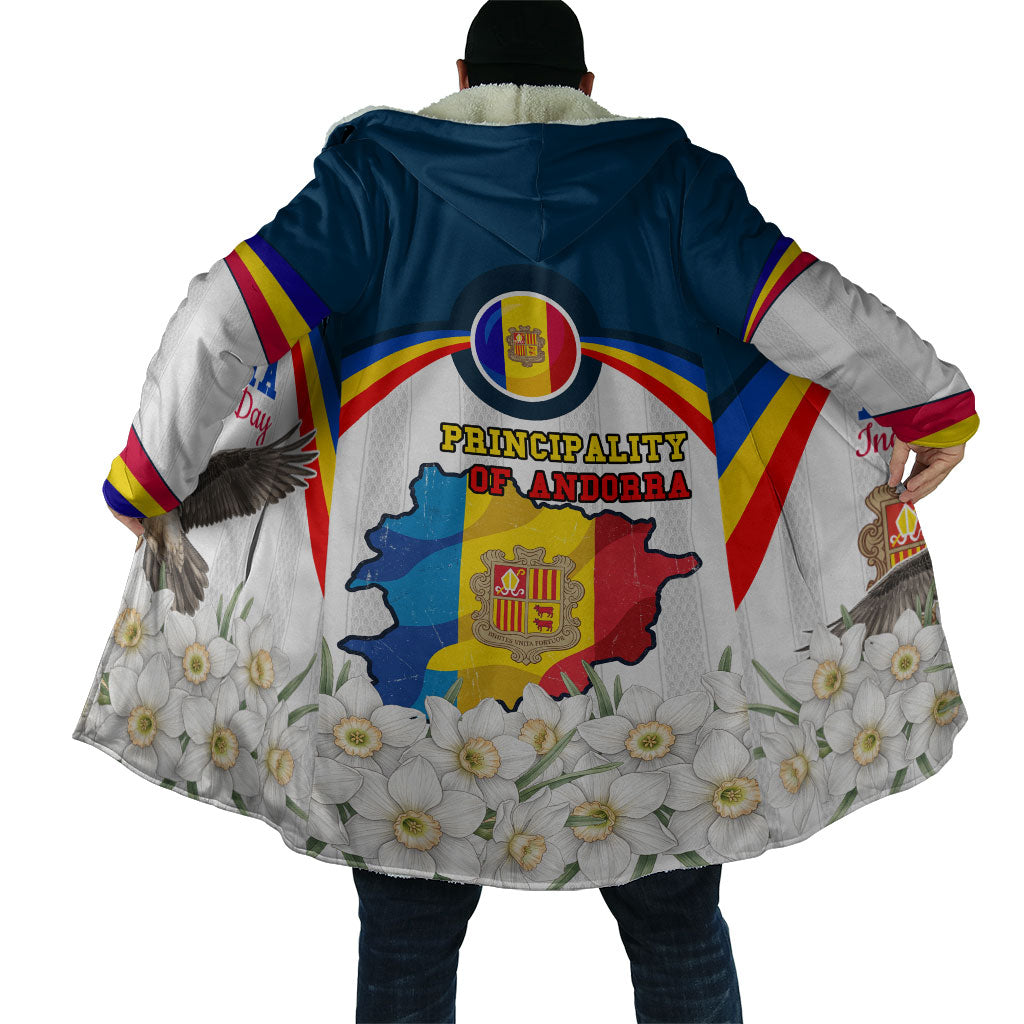 Andorra Independence Day Cloak Freedom Grandella Narcissus Falcon Map Flag
