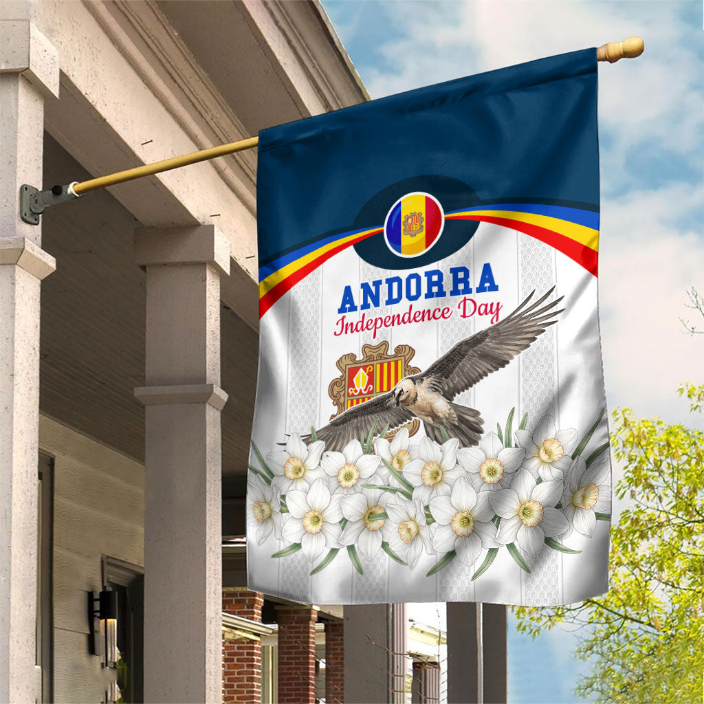 Andorra Independence Day Garden Flag Freedom Grandella Narcissus Falcon Map Flag