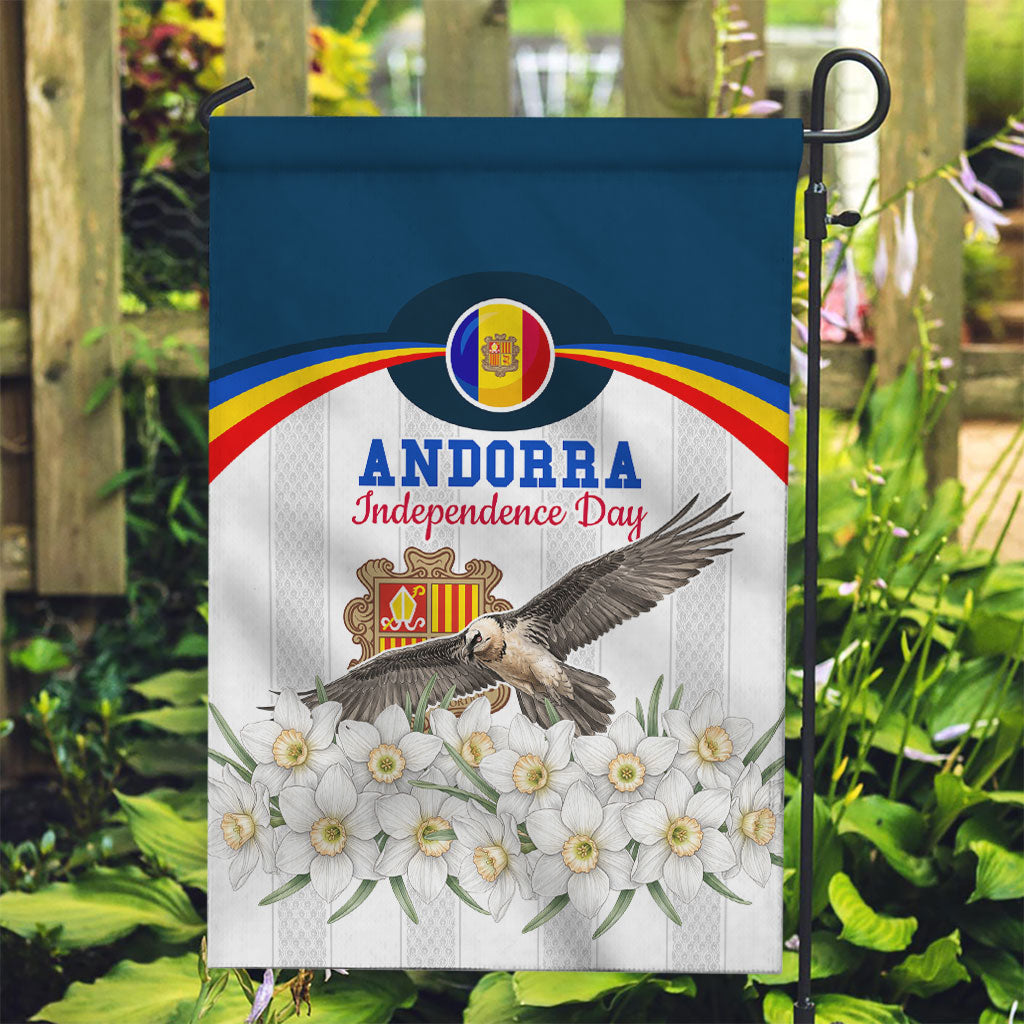 Andorra Independence Day Garden Flag Freedom Grandella Narcissus Falcon Map Flag