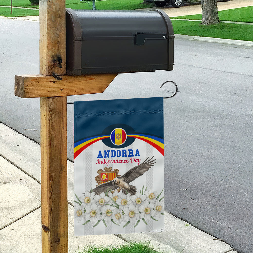 Andorra Independence Day Garden Flag Freedom Grandella Narcissus Falcon Map Flag