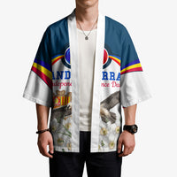 Andorra Independence Day Kimono Freedom Grandella Narcissus Falcon Map Flag