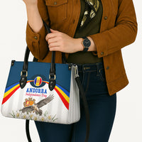 Andorra Independence Day Leather Bag Freedom Grandella Narcissus Falcon Map Flag