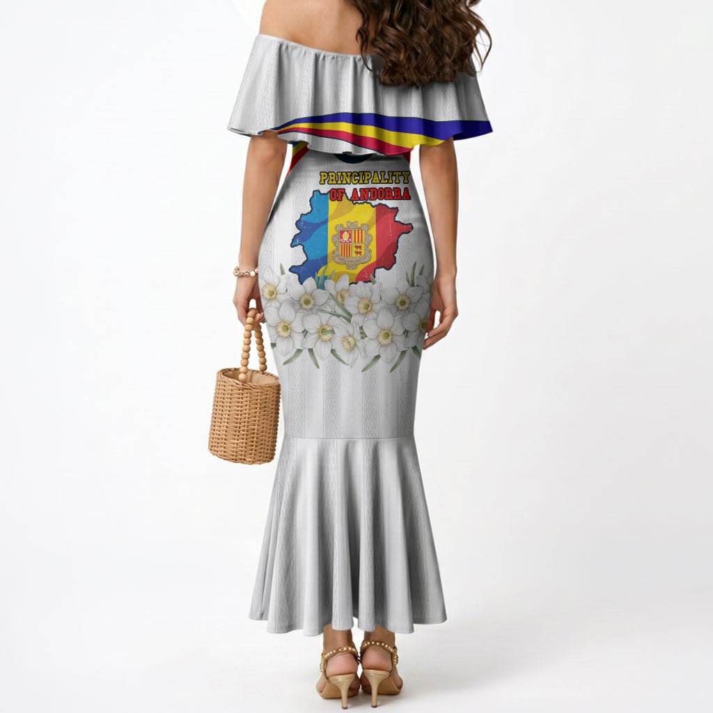 Andorra Independence Day Mermaid Dress Freedom Grandella Narcissus Falcon Map Flag