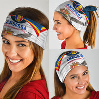 Andorra Independence Day Neck Gaiter Freedom Grandella Narcissus Falcon Map Flag