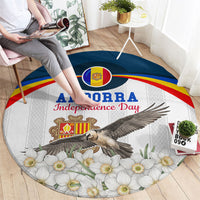 Andorra Independence Day Round Carpet Freedom Grandella Narcissus Falcon Map Flag