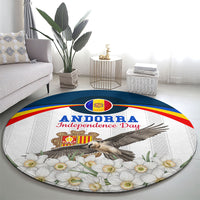 Andorra Independence Day Round Carpet Freedom Grandella Narcissus Falcon Map Flag