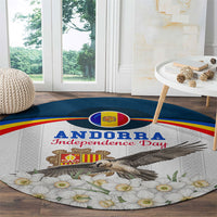 Andorra Independence Day Round Carpet Freedom Grandella Narcissus Falcon Map Flag
