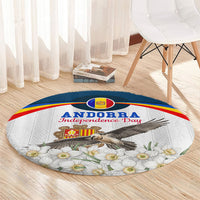 Andorra Independence Day Round Carpet Freedom Grandella Narcissus Falcon Map Flag