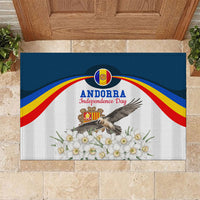 Andorra Independence Day Rubber Doormat Freedom Grandella Narcissus Falcon Map Flag