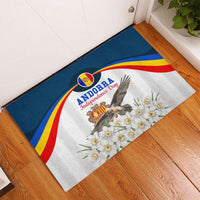 Andorra Independence Day Rubber Doormat Freedom Grandella Narcissus Falcon Map Flag