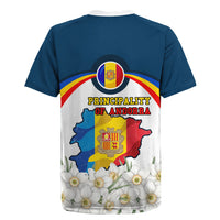 Andorra Independence Day Rugby Jersey Freedom Grandella Narcissus Falcon Map Flag