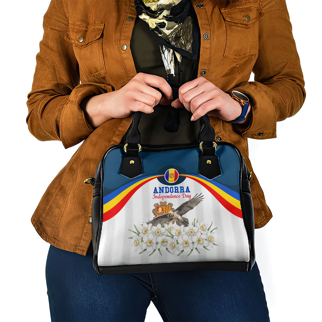 Andorra Independence Day Shoulder Handbag Freedom Grandella Narcissus Falcon Map Flag