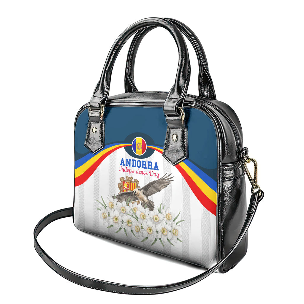 Andorra Independence Day Shoulder Handbag Freedom Grandella Narcissus Falcon Map Flag