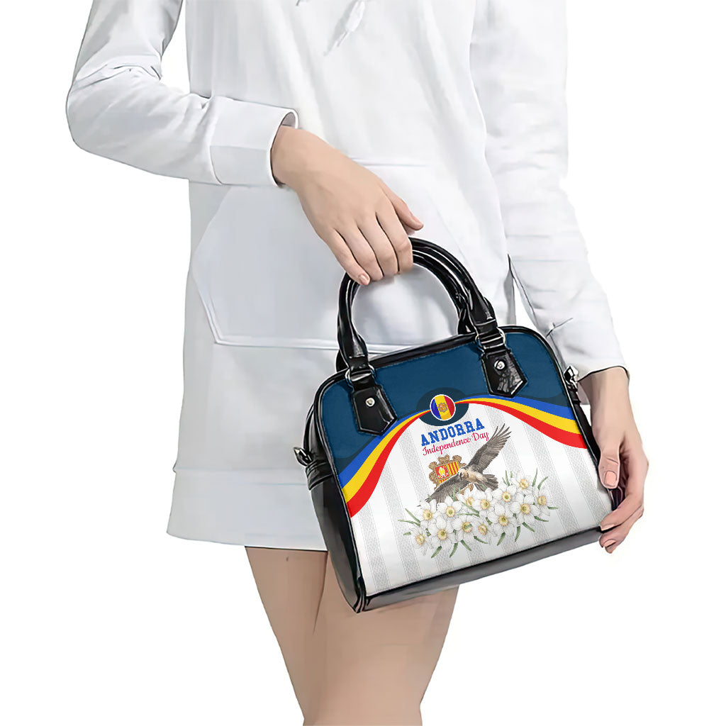 Andorra Independence Day Shoulder Handbag Freedom Grandella Narcissus Falcon Map Flag