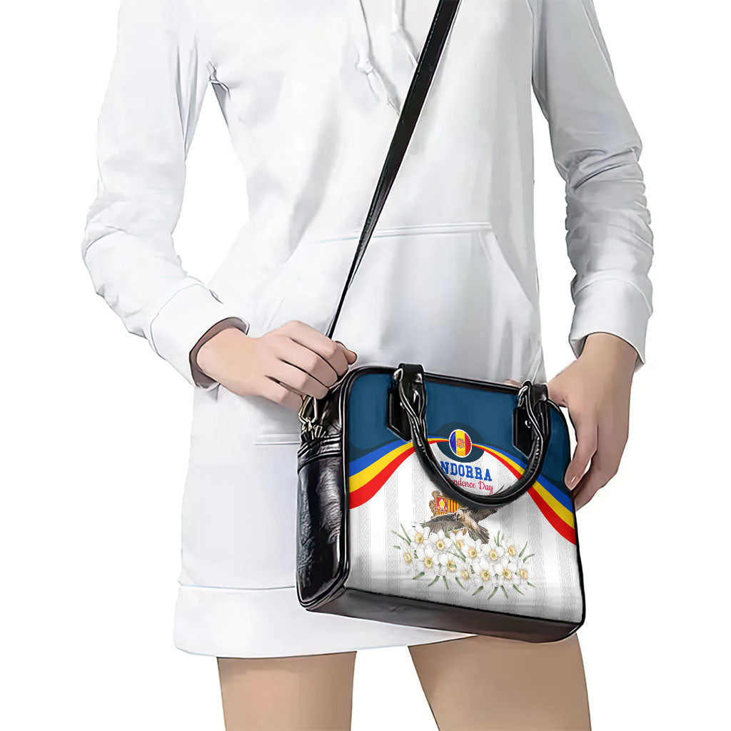 Andorra Independence Day Shoulder Handbag Freedom Grandella Narcissus Falcon Map Flag
