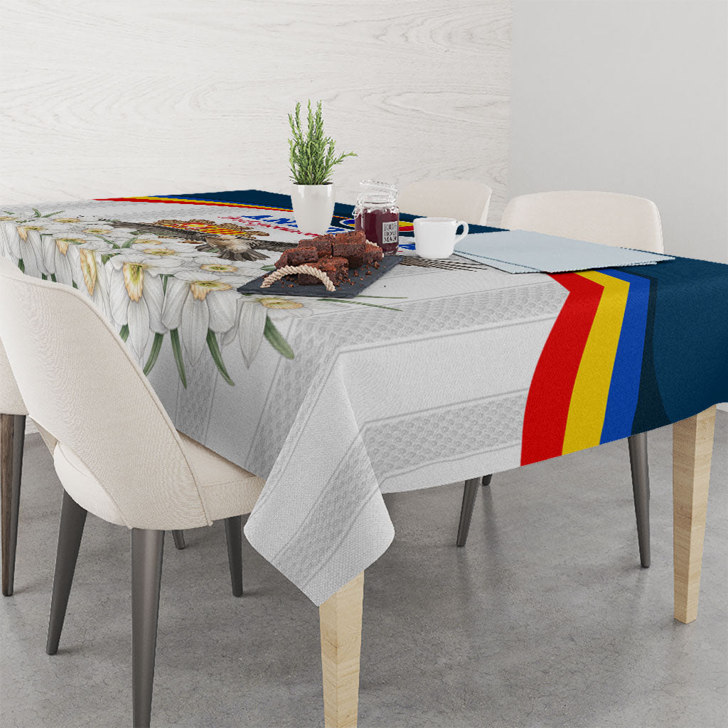 Andorra Independence Day Tablecloth Freedom Grandella Narcissus Falcon Map Flag