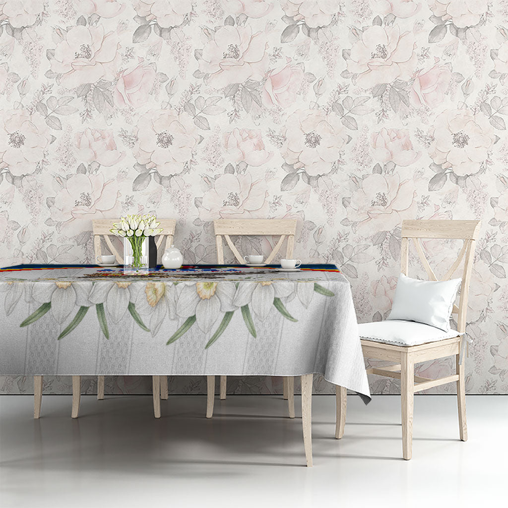 Andorra Independence Day Tablecloth Freedom Grandella Narcissus Falcon Map Flag