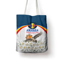 Andorra Independence Day Tote Bag Freedom Grandella Narcissus Falcon Map Flag