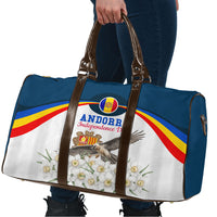 Andorra Independence Day Travel Bag Freedom Grandella Narcissus Falcon Map Flag
