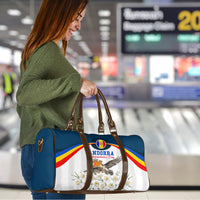 Andorra Independence Day Travel Bag Freedom Grandella Narcissus Falcon Map Flag