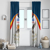 Andorra Independence Day Window Curtain Freedom Grandella Narcissus Falcon Map Flag