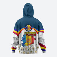 Andorra Independence Day Zip Hoodie Freedom Grandella Narcissus Falcon Map Flag