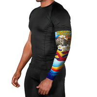 Andorra National Day Arm Sleeves Coat Of Arms Daffodil Flower Cultural Heritage
