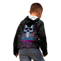 Technology Skull Kid Hoodie I'm blunt because God rolled me that way - Wonder Print Shop