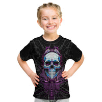 Technology Skull Kid T Shirt I'm blunt because God rolled me that way - Wonder Print Shop