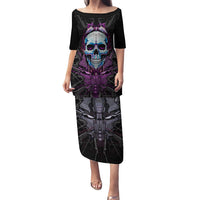 Technology Skull Puletasi I'm blunt because God rolled me that way - Wonder Print Shop